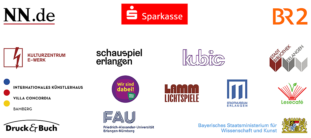 Logos der Partner des Poet*innenfests
