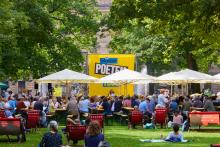 Hauptpodium im Schlossgarten