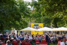 Hauptpodium im Schlossgarten