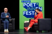 Korbinian Frenzel und Eva Menasse