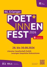 Plakat Poet*innenfest 2026
